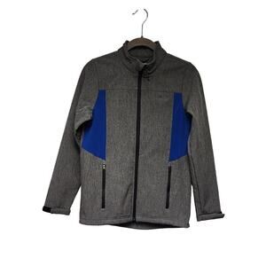 Magallan Outdoors Gray/Blue Jacket Boys Size Large